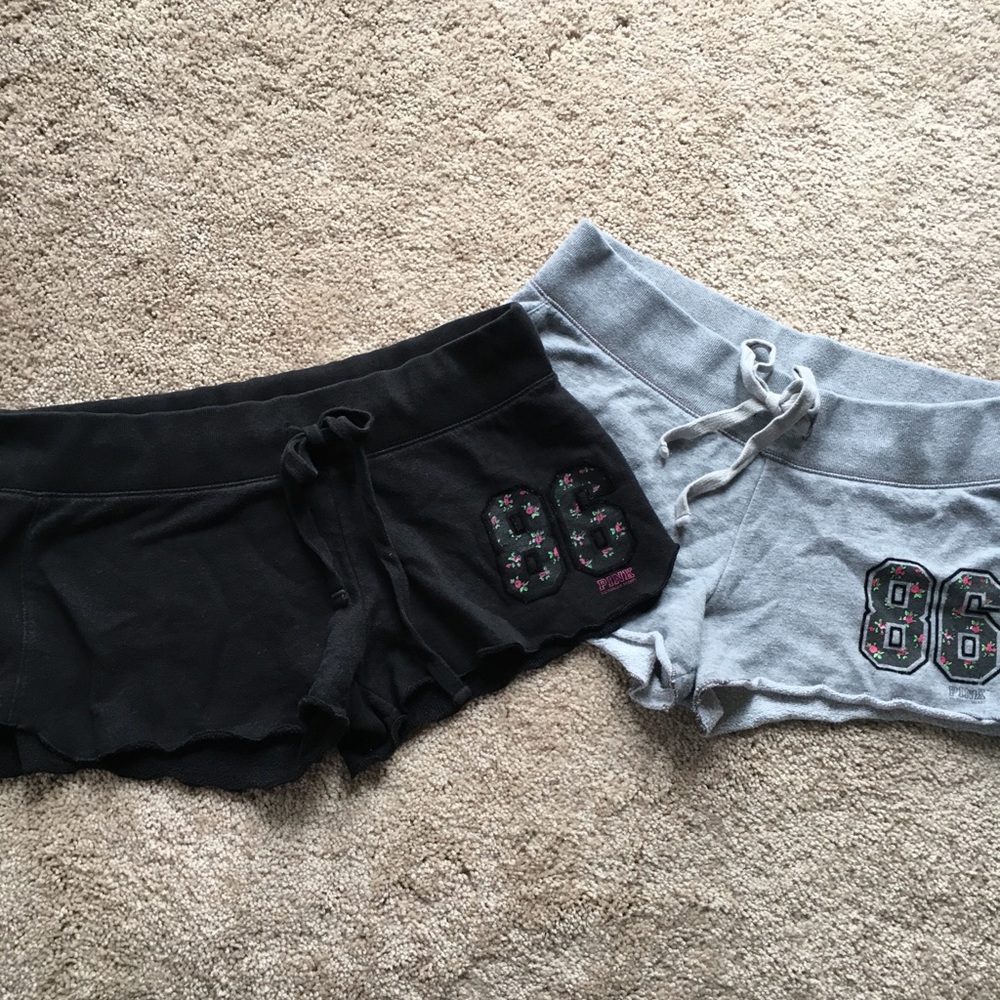 VS pink small shorts